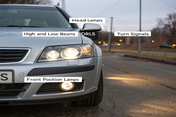 What Are the Front Lights of a Car and How Do They Work Together for Safe Driving?