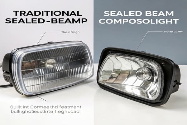 What Is a Composite Headlight and Why Has It Replaced Sealed Beam Headlights?
