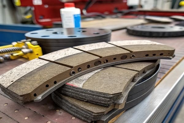 different types of raw materials for brake pads