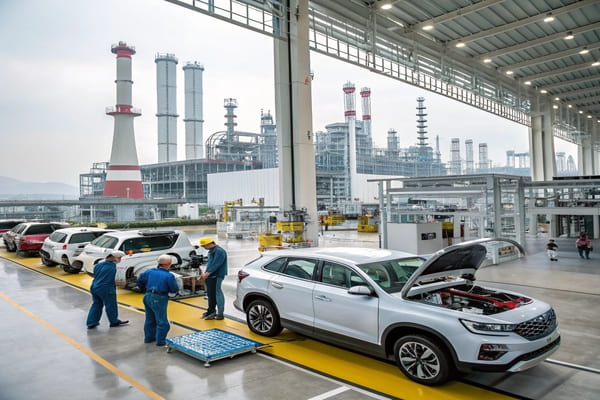 A world map highlighting Germany, the UK, and China's Yangtze River Delta