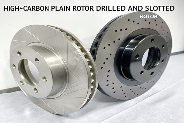 What brake rotor type is good with ceramic pads?