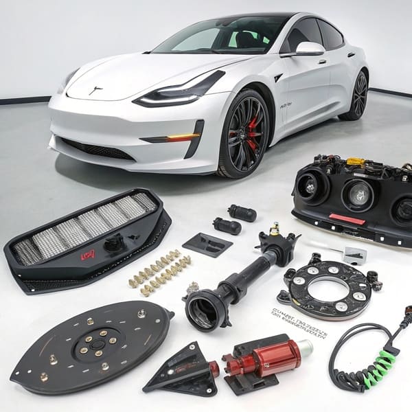 Tesla compatible parts manufactured in China