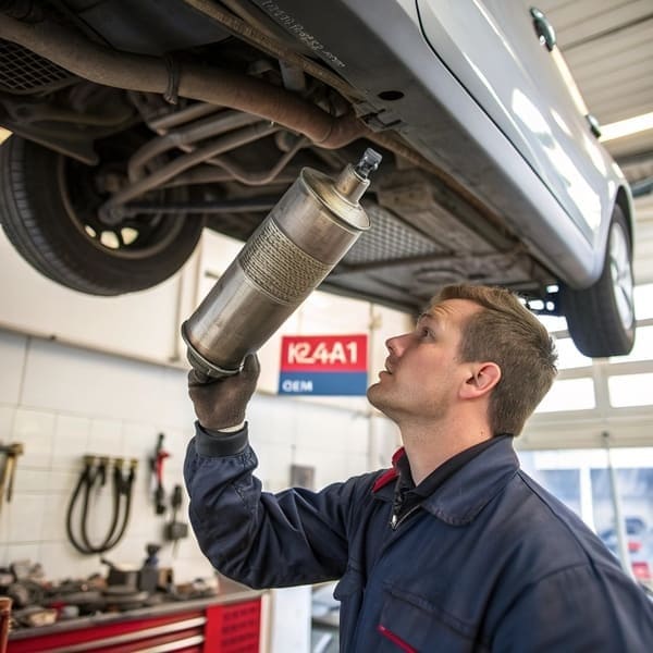 A catalytic converter for a 2003 Honda CR-V
