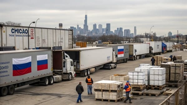 Map of Chicago highlighting transportation hubs