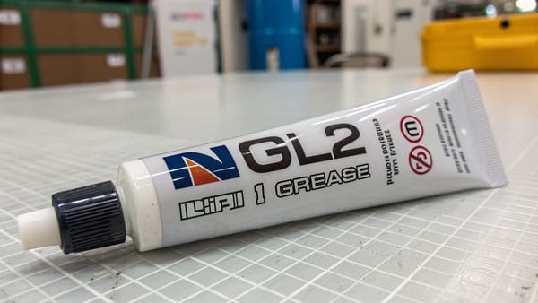 Tubes of different types of automotive grease