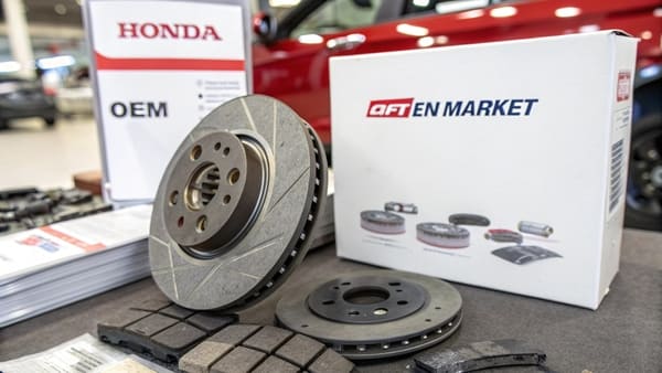What Are Honda OEM Brake Pads and Rotors, and How Do You Choose the Right Set for Your Vehicle?