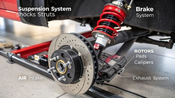 What Are the Most Important Parts of a Car and What Does Each Part Do?