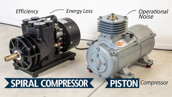 Comparing the energy efficiency of different compressors