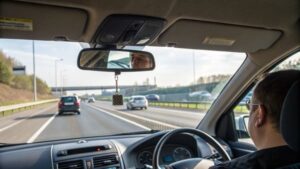 What Is the Hanging Mirror in a Car Called?