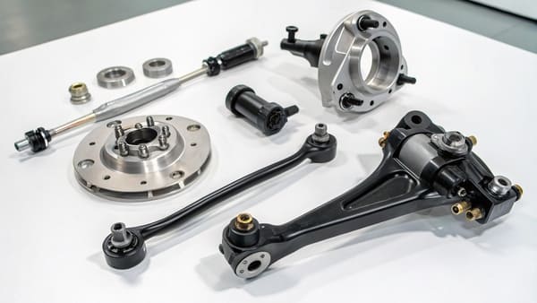 A high-performance CNC monoblock brake caliper