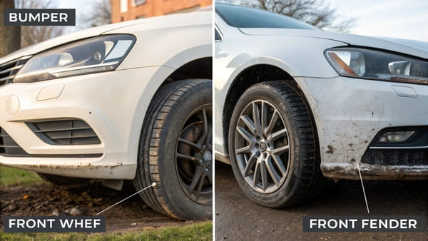 Car Bumper vs Fender: What Is the Difference and Which Body Part Do You Need?