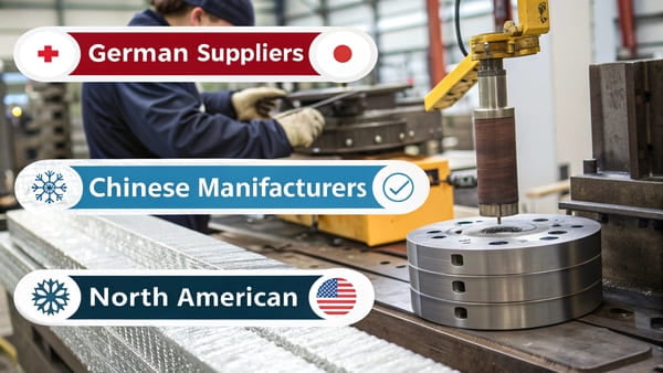 Map of North America highlighting manufacturing hubs in the Midwest and Mexico