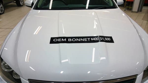 How Much Does It Cost to Replace a Car Bonnet?
