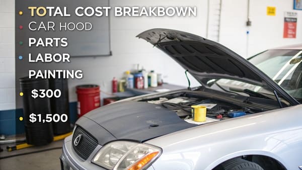 How Much Does It Cost to Replace a Car Hood?