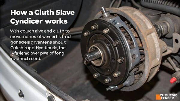 A photo showing both an external and an internal concentric slave cylinder.
