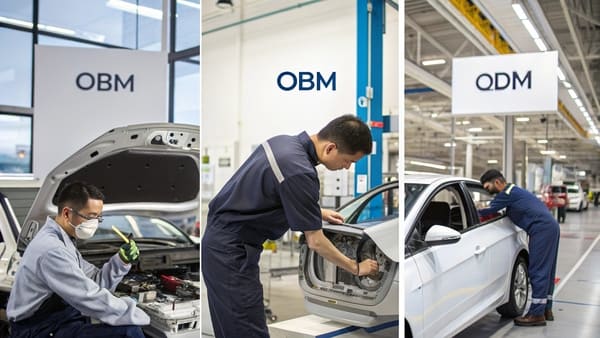 What Is OBM in the Automotive Industry? How Does OBM Differ From OEM and ODM Car Manufacturing?