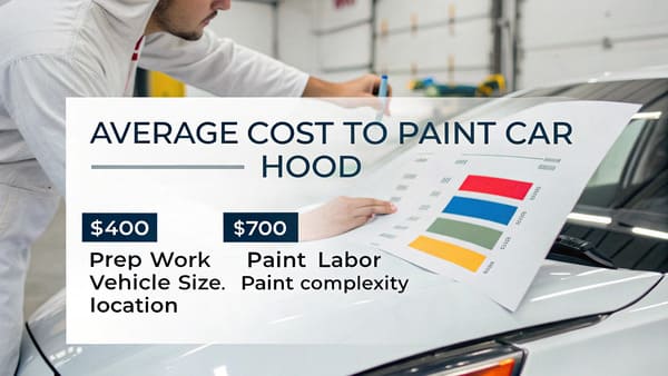 How Much Does It Cost to Paint a Car Hood? Complete Price Guide for Repair, Repaint, and Replacement Options?